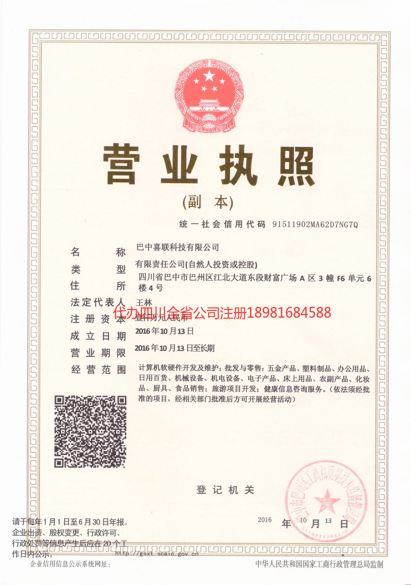 乳山乳山喜联科技有限公司